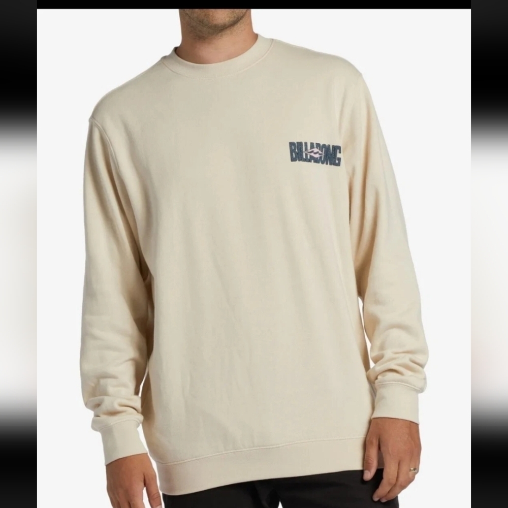 BILLABONG Men's Crewneck Sweatshirt Size Medium